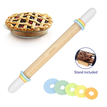 Geesta rolling pin - versatile baking toolGeesta rolling pin - durable and easy to use