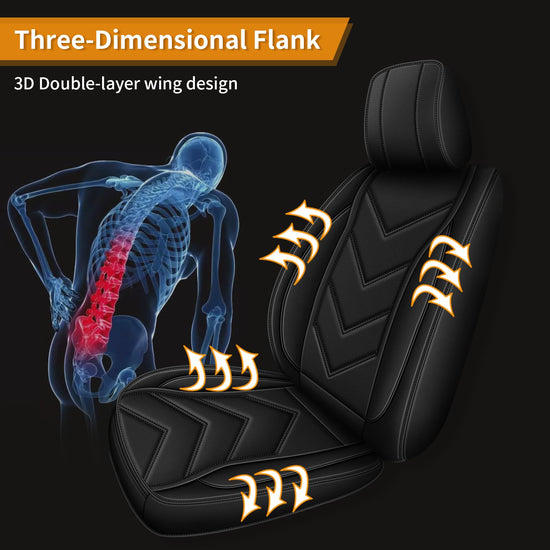 AOMSAZTO vehicle seat cover - custom fit waterproof leather for Jeep Cherokee 2014-2026.