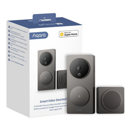 Aqara video doorbell G4 - 1080p FHD with local face recognition and automations