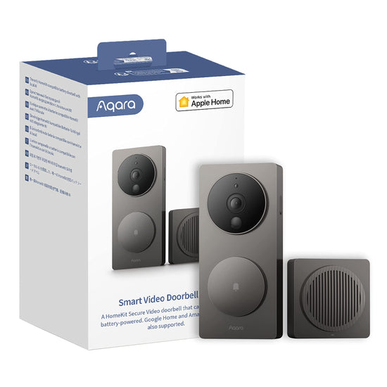 Aqara video doorbell G4 - 1080p FHD with local face recognition and automations