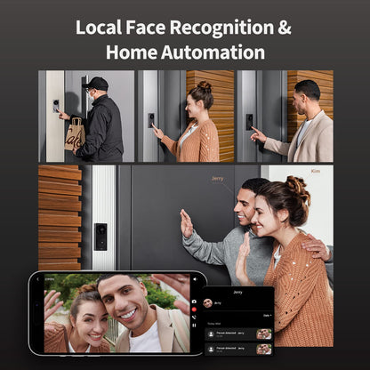 Aqara video doorbell G4 - 1080p FHD with local face recognition and automations