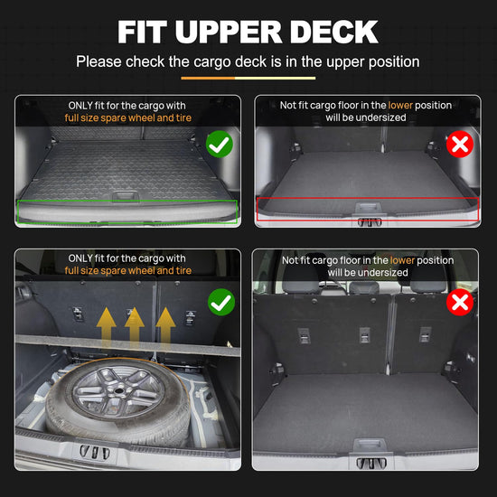 AOMSAZTO vehicle mat with all weather protection for Ford Bronco Sport 2021-2026.