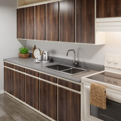 Wallpaper — Brown wood design by Decotalk
