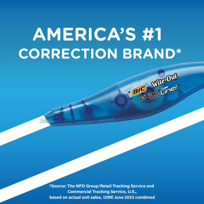 BIC Wite-Out correction tape — EZ correct design for easy application