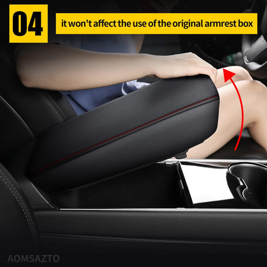 AOMSAZTO armrest cover — console cushion for 2013-2018 Nissan Altima