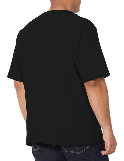 Shirt — Carhartt iconic K87 pocket in black, large