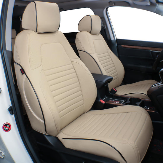 EKR vehicle seat cover — custom fit leatherette for Honda CRV 2017-2022 beige