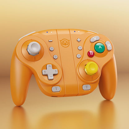 Video game controller — NYXI Wizard Gamecube switch controller in yellow