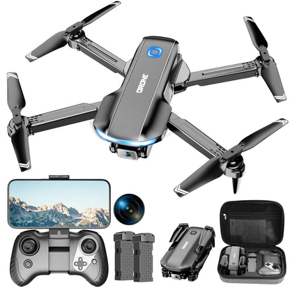 Unmanned aerial vehicle — 1080P HD camera with foldable design and gravity control