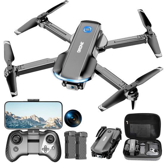 Unmanned aerial vehicle — 1080P HD camera with foldable design and gravity control
