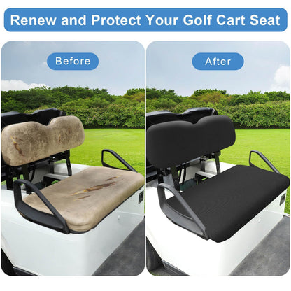 Vehicle seat cover — Durable washable polyester mesh for golf carts