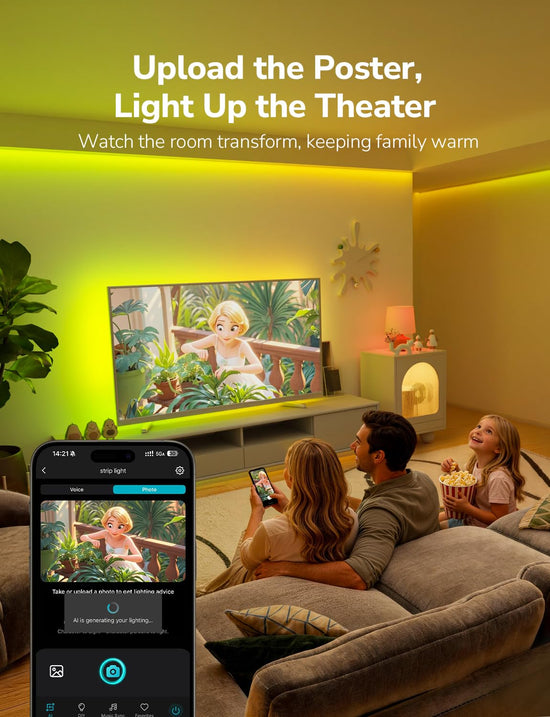 Lepro S1 smart LED strip lights — AI facial recognition and music sync