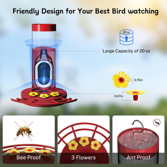 hum wildlife feeder — designed for bird feeding