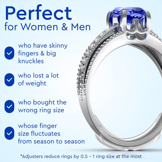 Jewelry finding — 5 stars united ring sizer adjuster