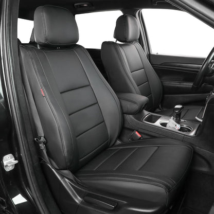EKR Wrangler seat covers — Custom fit faux leather for Jeep Wrangler 4 door 2013-2017