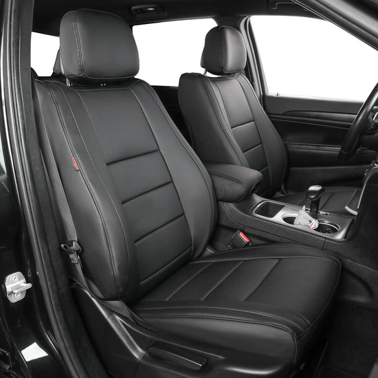 EKR Wrangler seat covers — Custom fit faux leather for Jeep Wrangler 4 door 2013-2017