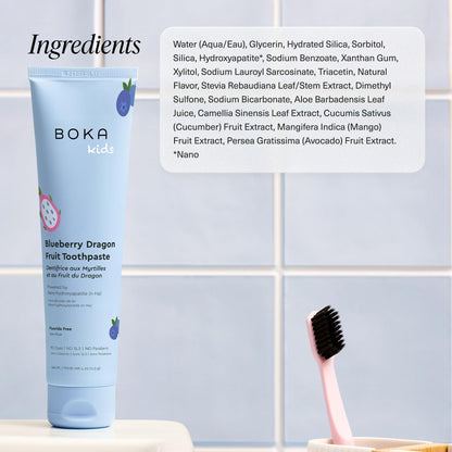 Boka toothpaste — Fluoride free with nano hydroxyapatite