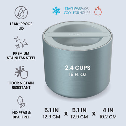 Bentgo food storage container — stainless insulated design