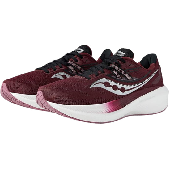 Saucony Women's Triumph 20 sneaker — cushioned for comfort and support.