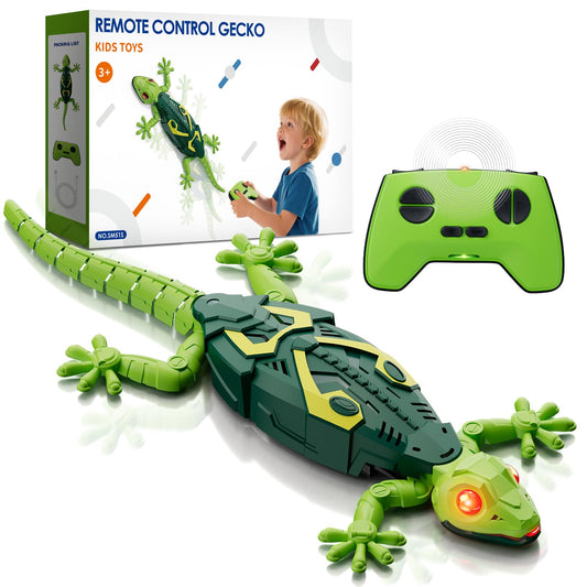 HYES wall crawler gecko - remote control wall crawling robot toy for ages 4-8