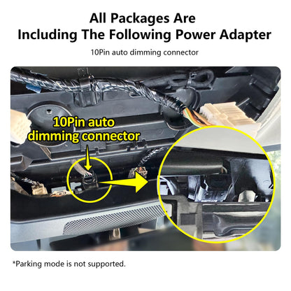 Onboard camera — Custom fit 4K dash cam for Subaru Crosstrek 2024-2026