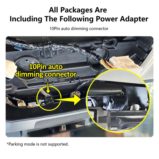 Onboard camera — Custom fit 4K dash cam for Subaru Crosstrek 2024-2026