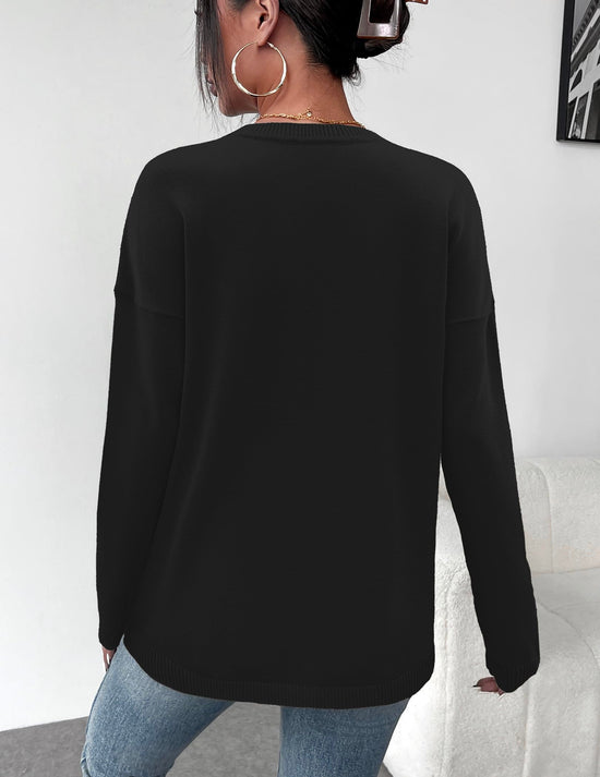 Zeagoo sweater - Trendy long sleeve knit pullover for business casual wear