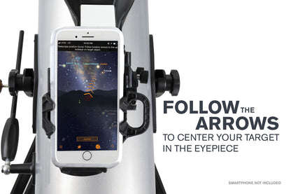 Celestron StarSense Explorer LT 114AZ telescope — app-enabled for easy use with smartphones