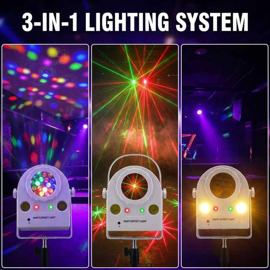 Yiixuyo - Disco Ball Party Lights, DJ Party Stage Light