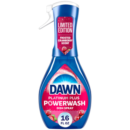 Dawn Powerwash spray - Frosted cranberry cleaning agent starter kit, 16 fl oz