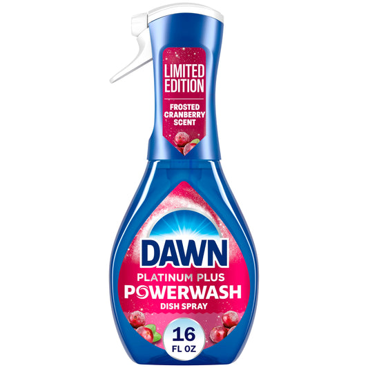 Dawn Powerwash spray - Frosted cranberry cleaning agent starter kit, 16 fl oz