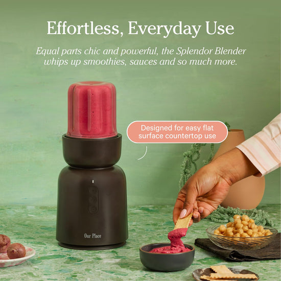 Our Place Splendor Blender — 1000W high-power with personal cup set