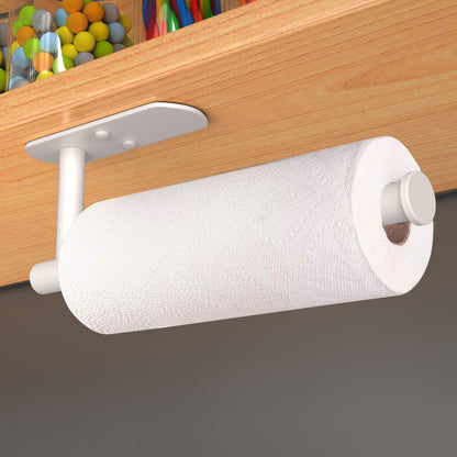 PAPER_TOWEL_HOLDER — VAEHOLD self adhesive stainless steel under cabinet mount holder