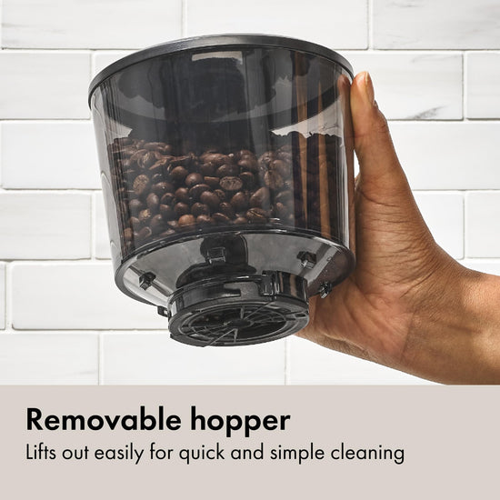 OXO Brew electric food mill grinder — conical burr design