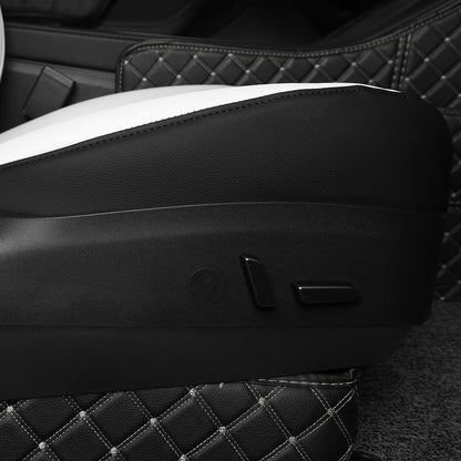 Vehicle seat cover — Custom fit leather cover for Tesla Model Y 2020-2025