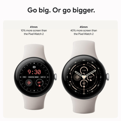 Wearable computer — Google Pixel Watch with health tracking features