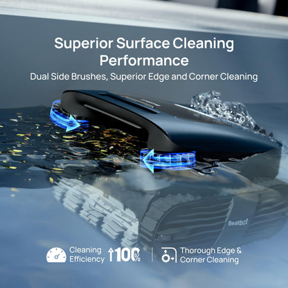 Beatbot AquaSense 2 cordless robotic pool vacuum — AI mapping and app control