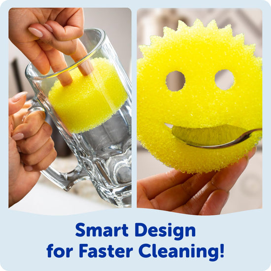 Utility sponge — Scrub Daddy sponges with Daddy caddy 6ct set