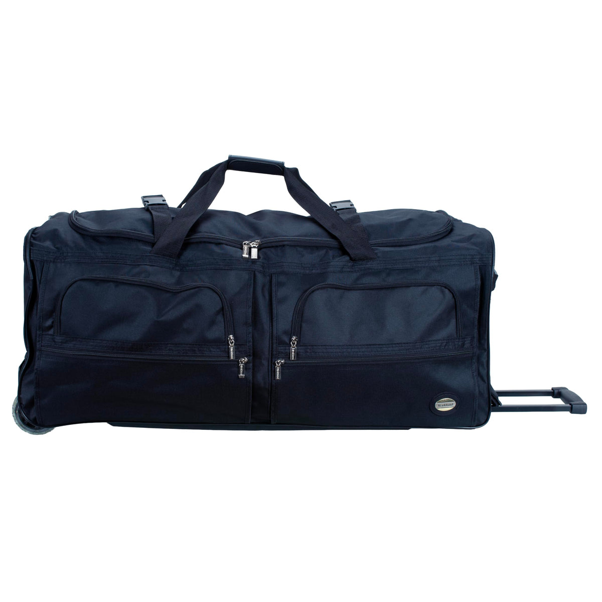 Rockland duffel bag — 22 inch rolling design in black