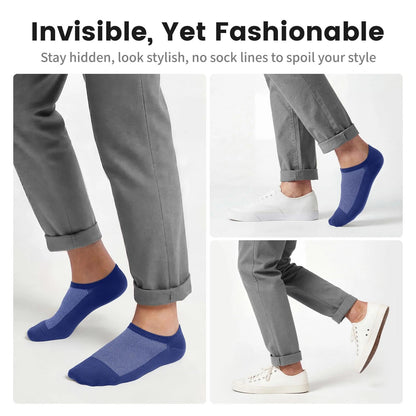Wernies no show socks with non slip grips for men, low cut ankle casual cotton socks 6-13Wernies no show socks — low cut ankle socks with non slip grips for men 6-13