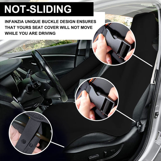 INFANZIA waterproof seat cover - washable and non-slip design