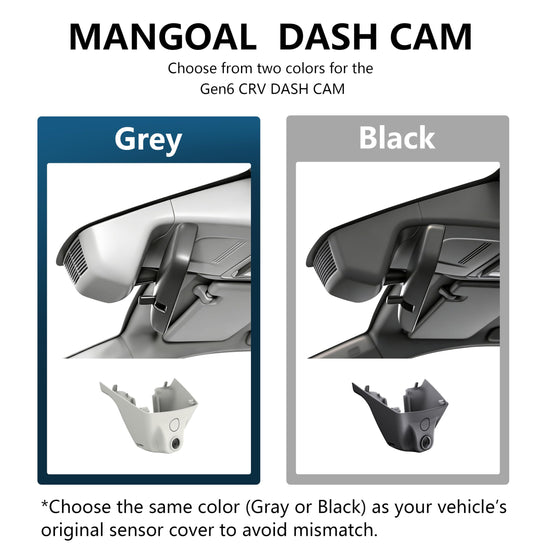 Mangoal Honda CRV dash cam - 4K front and 1080p rear with integrated OEM look