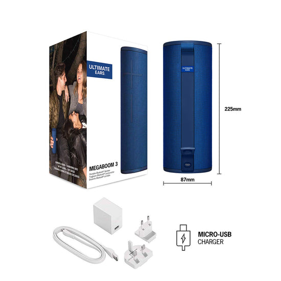 Ultimate Ears EPICBOOM — portable wireless speaker with immersive 360-degree sound