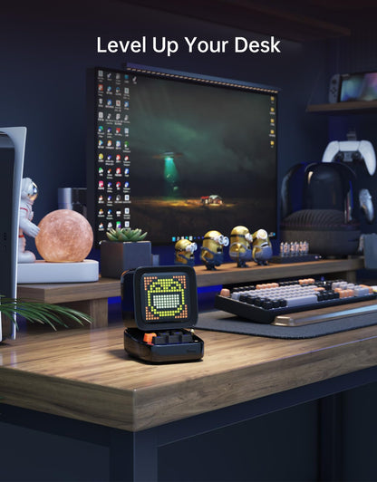 Divoom Ditoo speaker — compact design and retro aesthetics