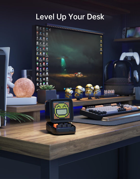 Divoom Ditoo speaker — compact design and retro aesthetics