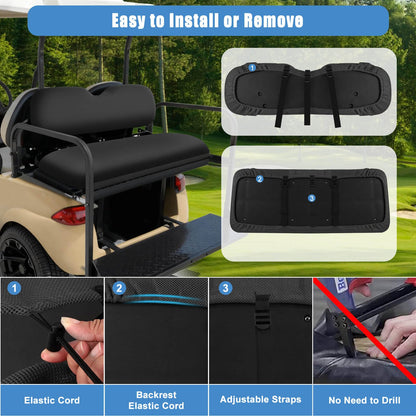 VEHICLE_SEAT_COVER — Durable and breathable polyester mesh seat covers in black