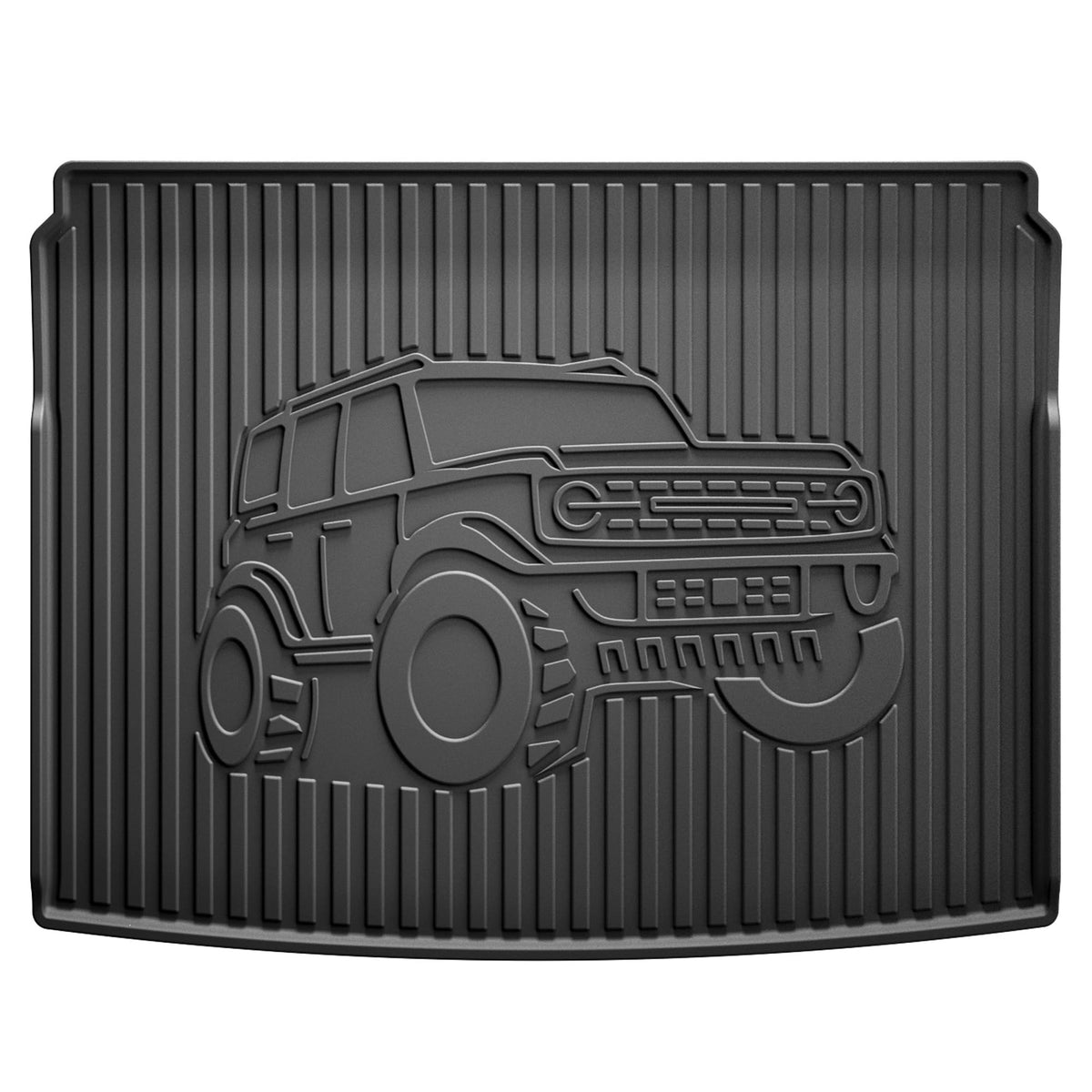 AOMSAZTO vehicle mat — Custom fit waterproof cargo liner for Ford Bronco Sport 2021-2026