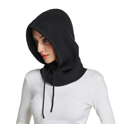 Facecozy winter hat with hooded scarf design for women and men neck gaiters