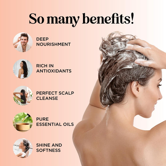Maple Holistics rosemary argan shampoo — paraben and sulfate free vegan formula