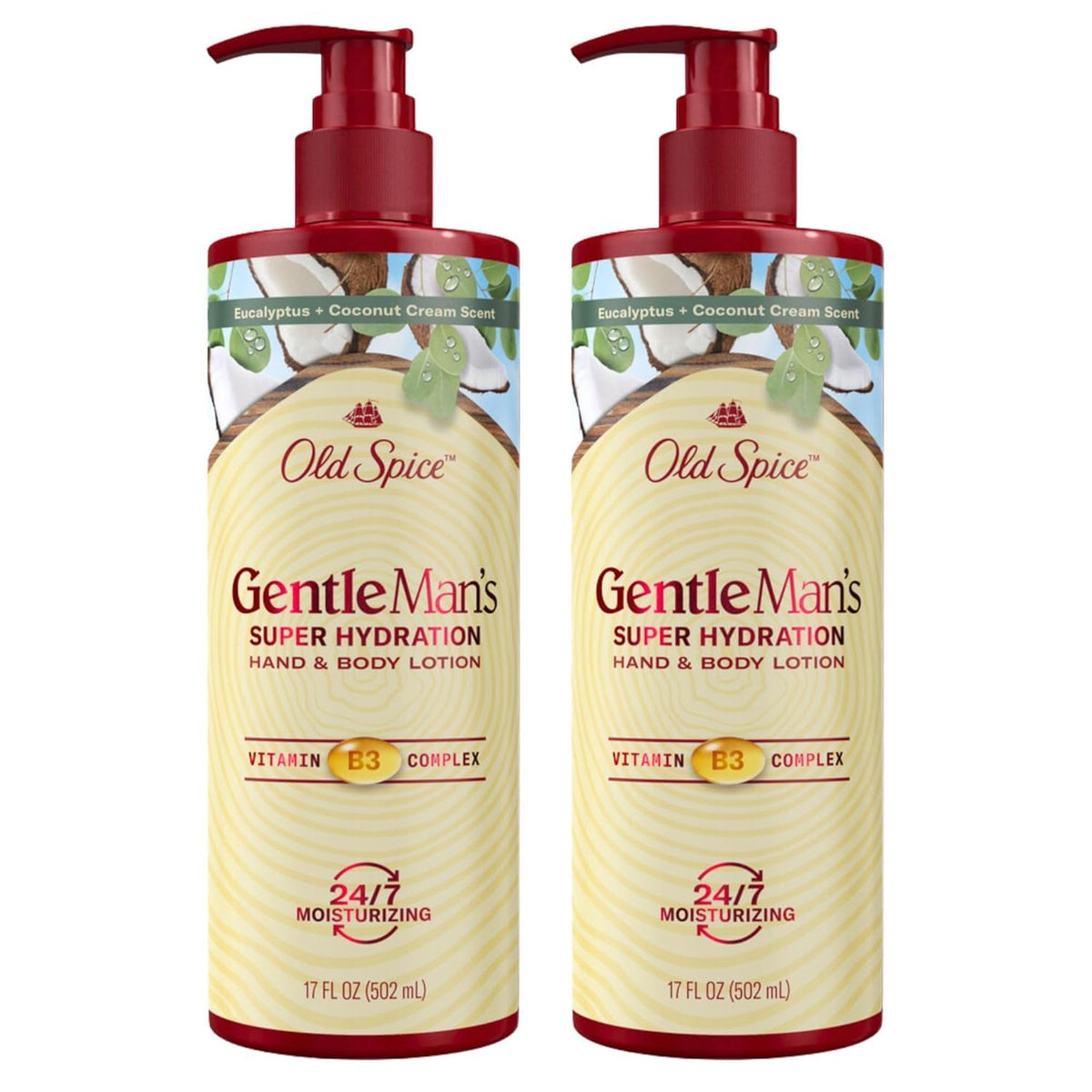 Skin moisturizer — Old Spice formula for hydration and freshness